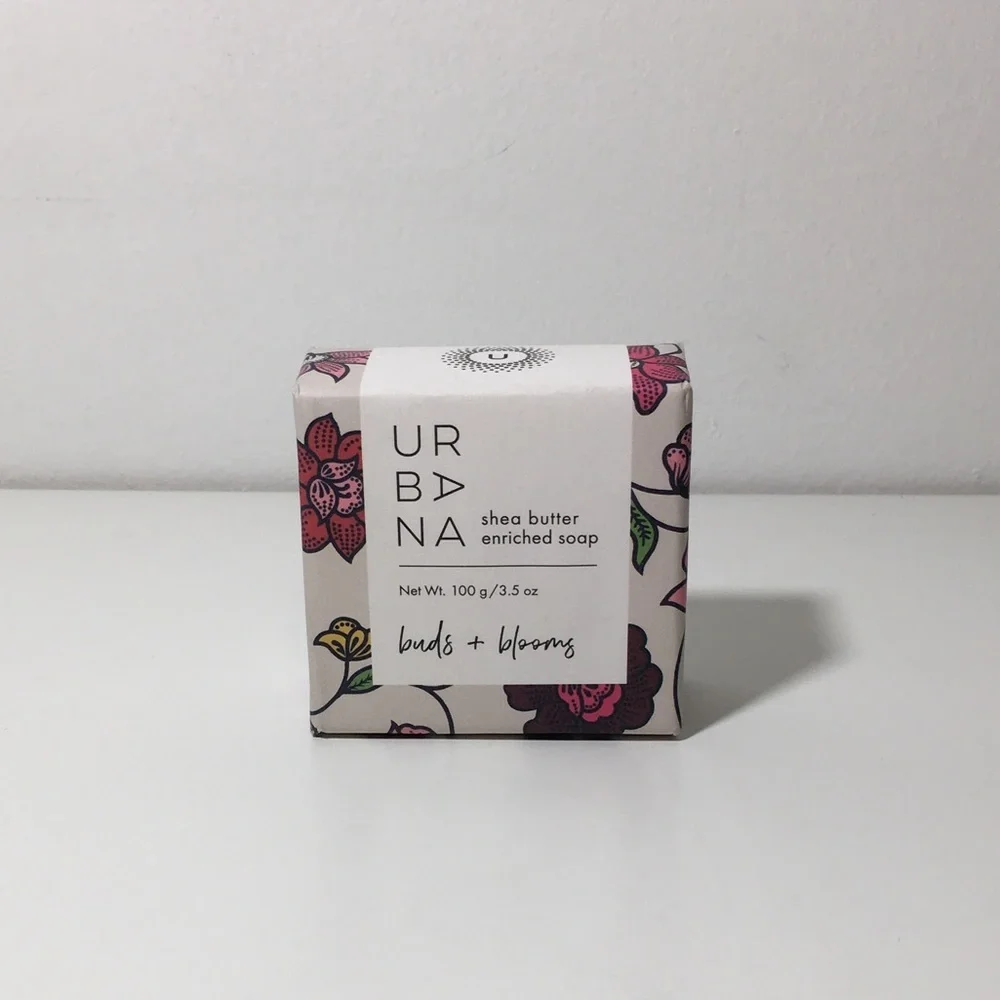 Urbana Shea Butter Hand & Body Soap in Buds + Blooms 3.5 OZ